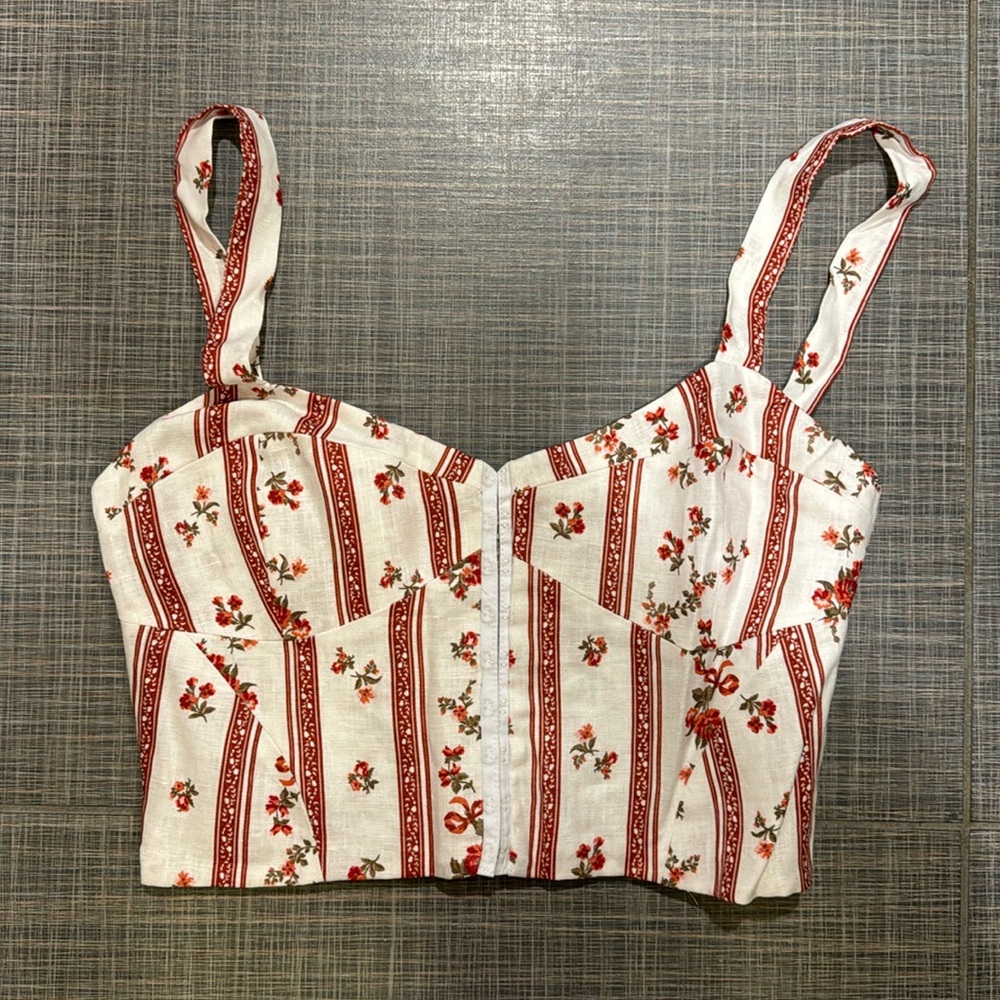 Worn once Reformation crop top